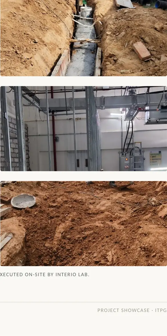 ITPG HVAC ducting and MEP installation