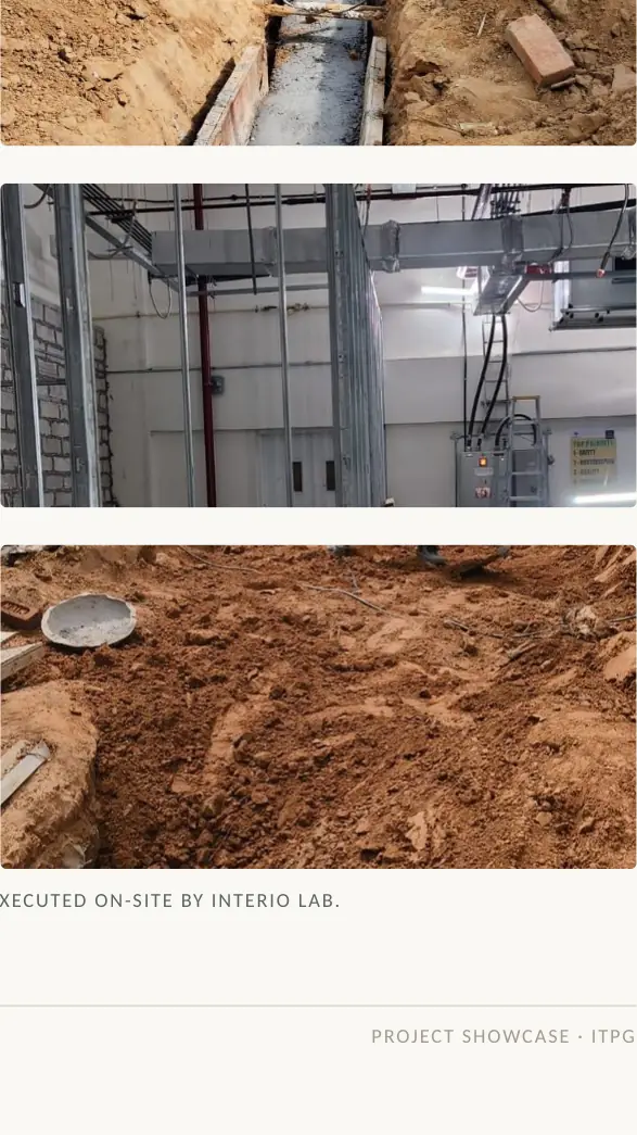 ITPG site excavation works